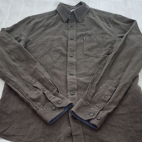 Ben Sherman Kale Green Shirt - Picture 15 of 16